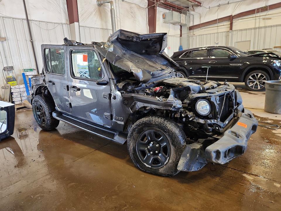 2018 Jeep Wrangler Unlimited მანქანა იყიდება აუქციონზე, vin: 1C4HJXDG4JW182851, აუქციონის ნომერი: 57876346