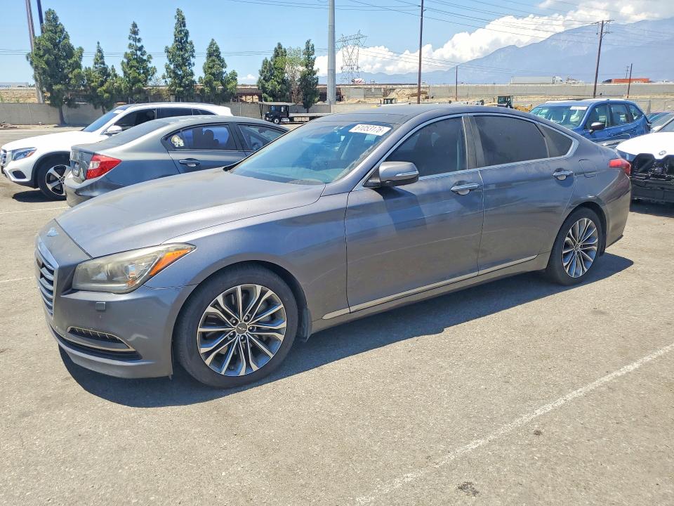 61053176 :رقم المزاد ، KMHGN4JE6FU070505 vin ، 2015 Hyundai Genesis مزاد بيع