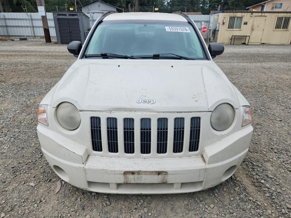 2007 Jeep Compass მანქანა იყიდება აუქციონზე, vin: 1J8FF47W57D205271, აუქციონის ნომერი: 59391926
