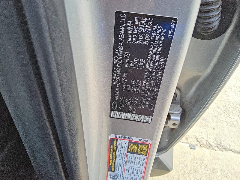 Aukcja sprzedaży 2024 Hyundai Tucson, vin: 5NMJE3DE2RH332810, numer aukcji: 57607056