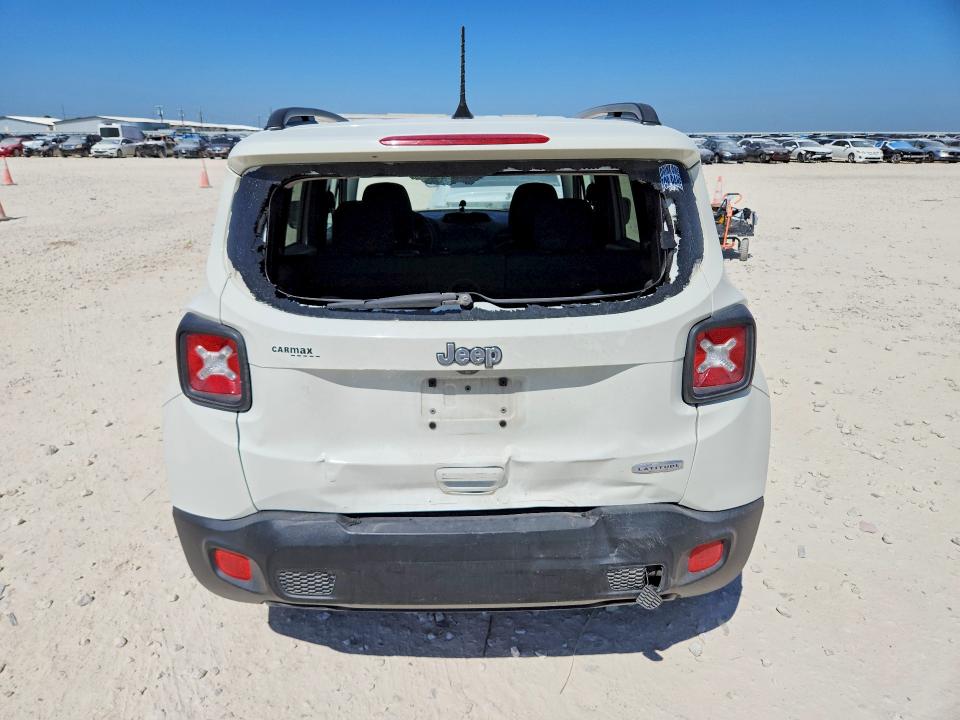 2018 Jeep Renegade მანქანა იყიდება აუქციონზე, vin: ZACCJABB9JPH17202, აუქციონის ნომერი: 62614136