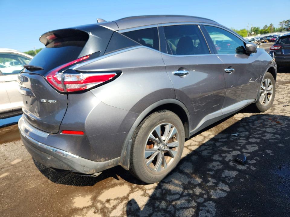 2017 Nissan Murano მანქანა იყიდება აუქციონზე, vin: 5N1AZ2MH0HN159147, აუქციონის ნომერი: 59864016