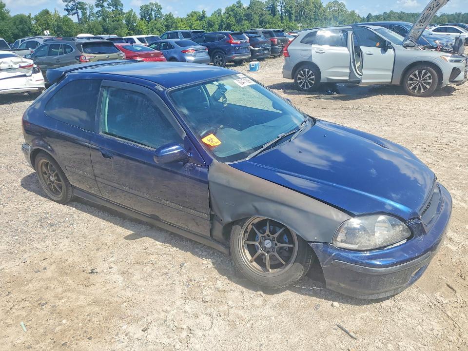 60471096 :رقم المزاد ، EK21200667 vin ، 1997 Honda Civic Dx مزاد بيع