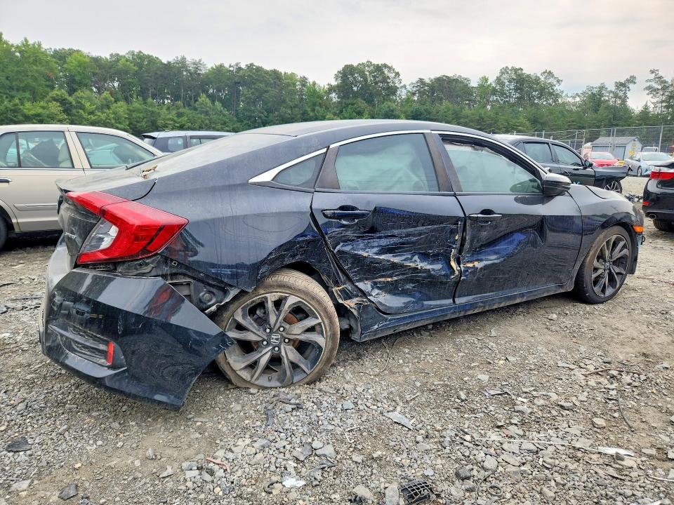 Aukcja sprzedaży 2019 Honda Civic, vin: 19XFC2F82KE040830, numer aukcji: 62672096
