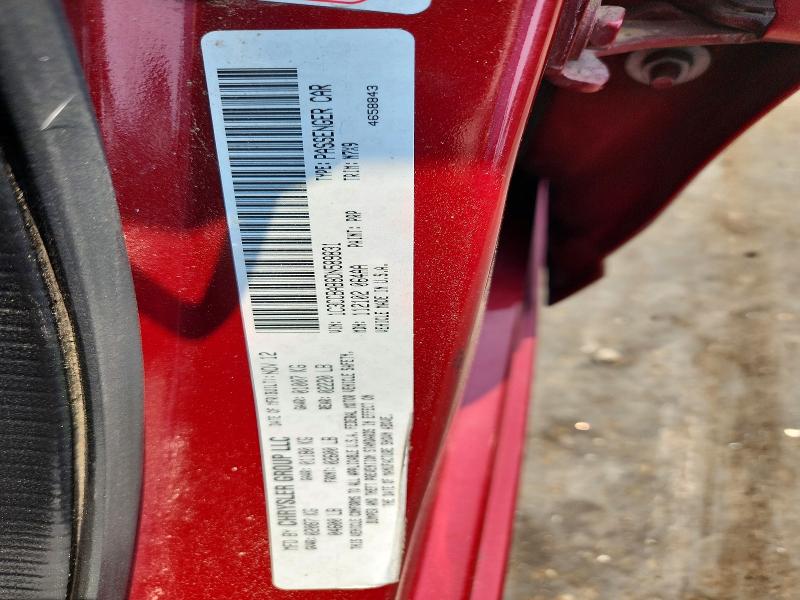 59390276 :رقم المزاد ، 1C3CCBAB8DN589831 vin ، 2013 Chrysler 200 مزاد بيع