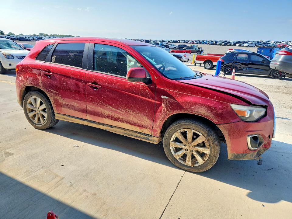 2015 Mitsubishi Outlander Sport მანქანა იყიდება აუქციონზე, vin: 4A4AP3AU7FE012962, აუქციონის ნომერი: 62049406