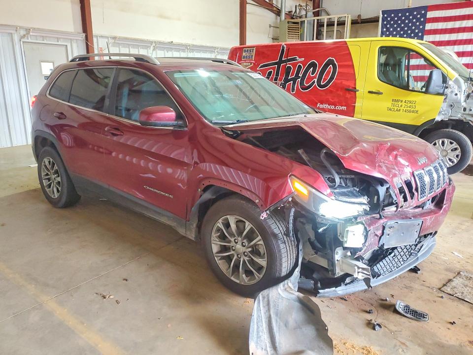 62297966 :رقم المزاد ، 1C4PJLLB9KD132776 vin ، 2019 Jeep Cherokee مزاد بيع