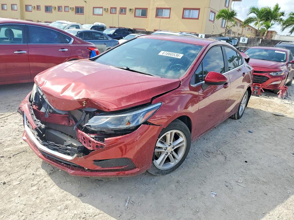 2018 Chevrolet Cruze მანქანა იყიდება აუქციონზე, vin: 1G1BE5SM8J7109525, აუქციონის ნომერი: 61860536