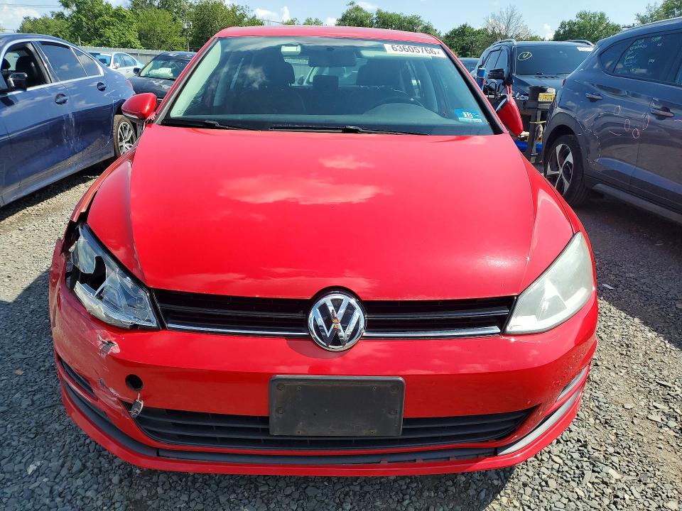 Продажа на аукционе авто 2015 Volkswagen Golf, vin: 3VW217AU1FM008319, номер лота: 63605766