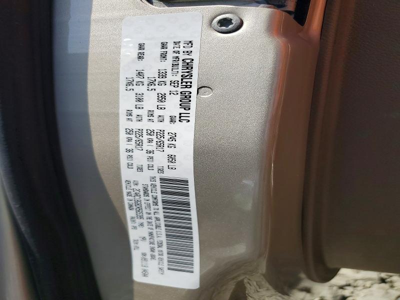 Продаж на аукціоні авто 2013 Chrysler Town & Country, vin: 2C4RC1BG8DR565395, номер лоту: 59636256