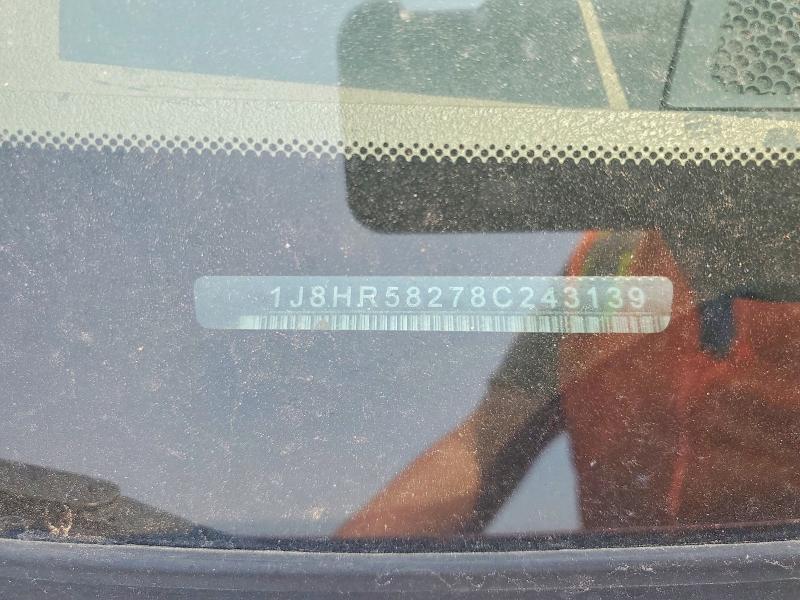 Продажа на аукционе авто 2008 Jeep Grand Cherokee, vin: 1J8HR58278C243139, номер лота: 60421226