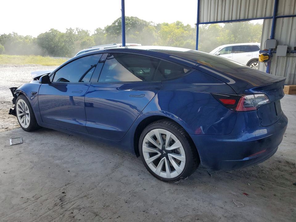 2022 Tesla Model 3 მანქანა იყიდება აუქციონზე, vin: 5YJ3E1EA2NF205186, აუქციონის ნომერი: 59842906