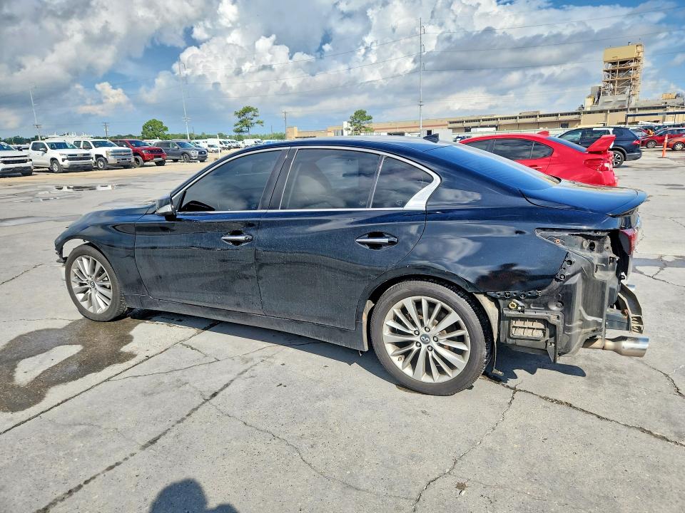 2018 Infiniti Q50 მანქანა იყიდება აუქციონზე, vin: JN1EV7AP1JM361293, აუქციონის ნომერი: 59259766