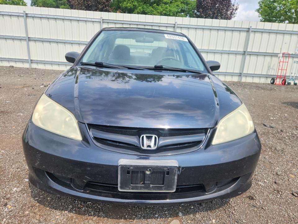 Продажа на аукционе авто 2004 Honda Civic, vin: 2HGES16564H559127, номер лота: 62537476