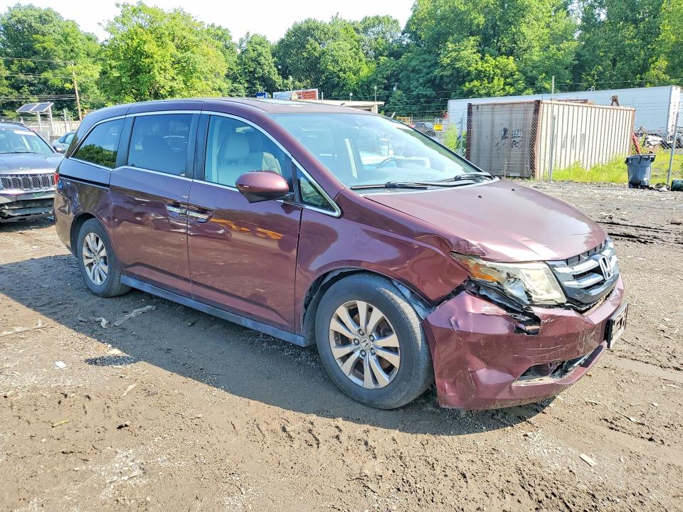 2014 Honda Odyssey მანქანა იყიდება აუქციონზე, vin: 5FNRL5H69EB097356, აუქციონის ნომერი: 62086496