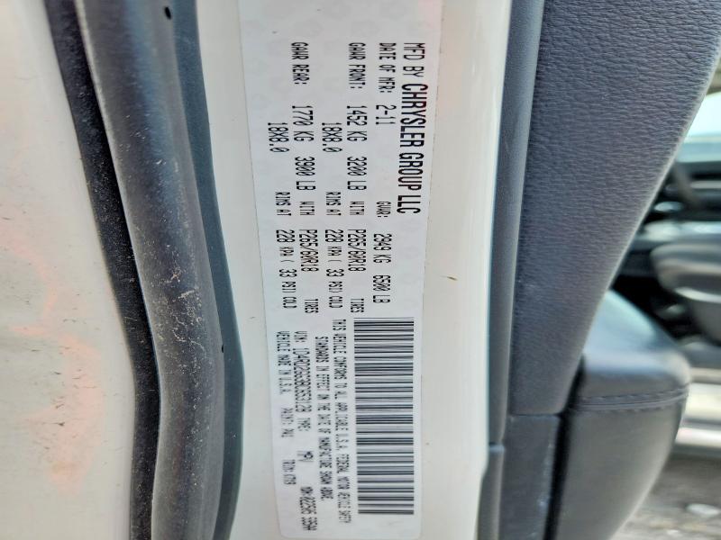 2011 Dodge Durango მანქანა იყიდება აუქციონზე, vin: 1D4RD2GG3BC653128, აუქციონის ნომერი: 61011716