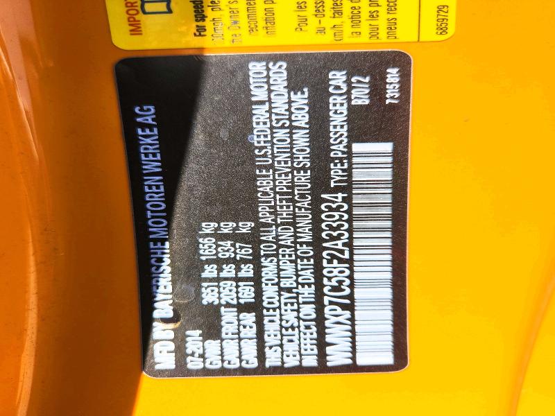 Aukcja sprzedaży 2015 Mini Cooper, vin: WMWXP7C58F2A33934, numer aukcji: 60857496