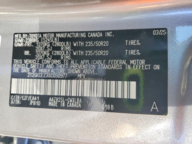 Продажа на аукционе авто 2025 Lexus Nx 350h, vin: 2T2GKCEZ3SC050977, номер лота: 62807466