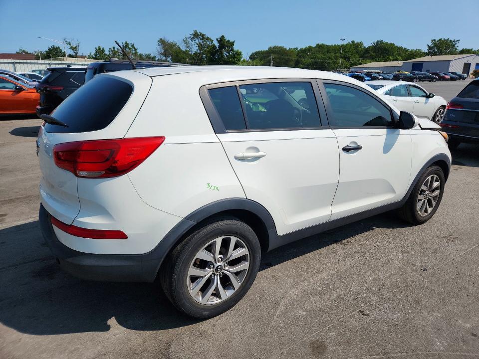62468946 :رقم المزاد ، KNDPB3AC2G7796609 vin ، 2016 Kia Sportage مزاد بيع