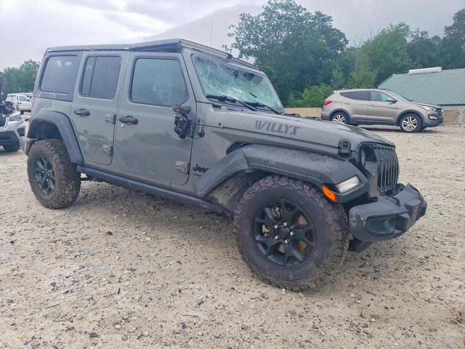 Продаж на аукціоні авто 2021 Jeep Wrangler Unlimited, vin: 1C4HJXDN9MW586246, номер лоту: 59588796