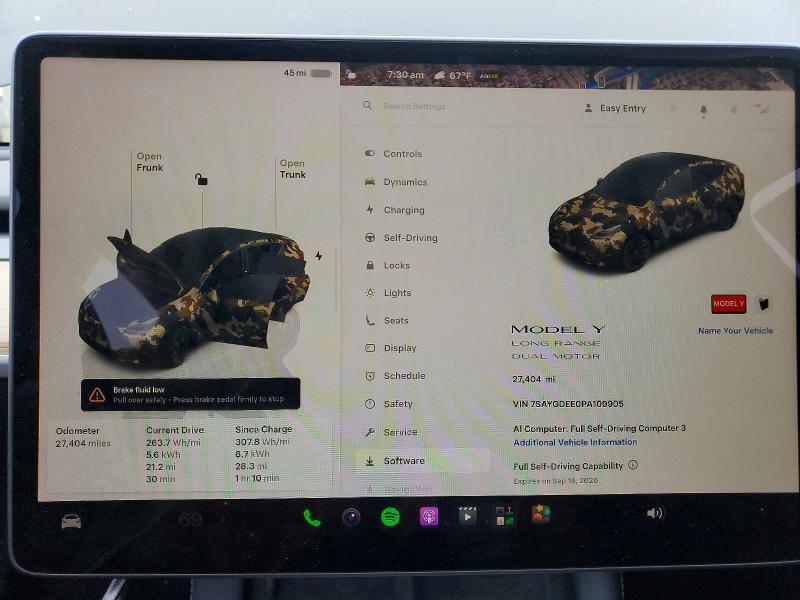 Aukcja sprzedaży 2023 Tesla Model Y, vin: 7SAYGDEE0PA109905, numer aukcji: 60836066