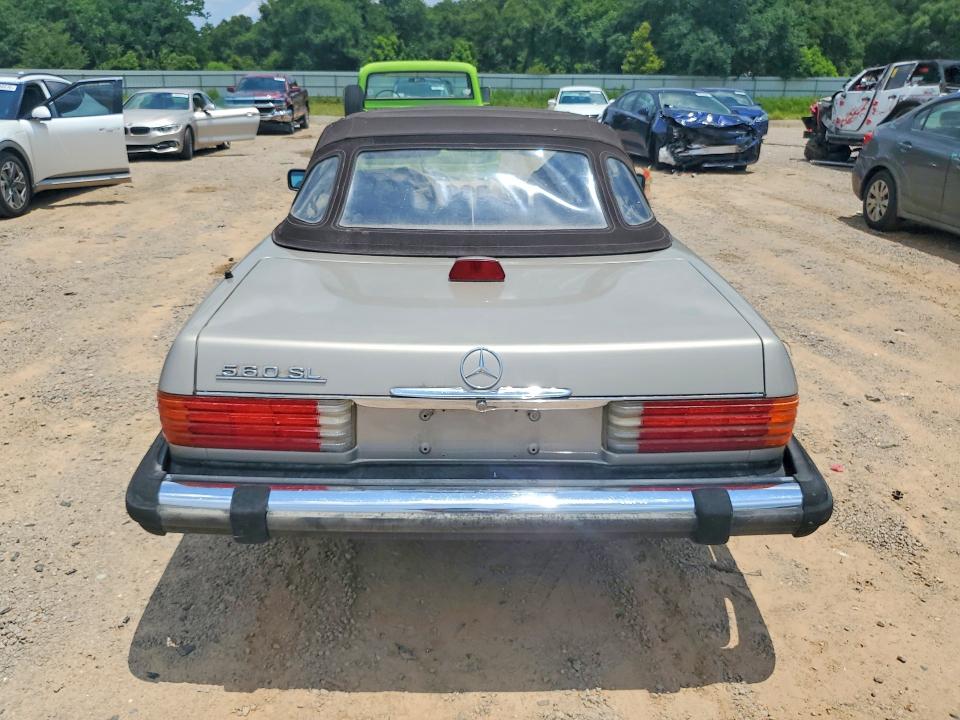 1986 Mercedes-benz 560 მანქანა იყიდება აუქციონზე, vin: WDBBA48D6GA051669, აუქციონის ნომერი: 59875636
