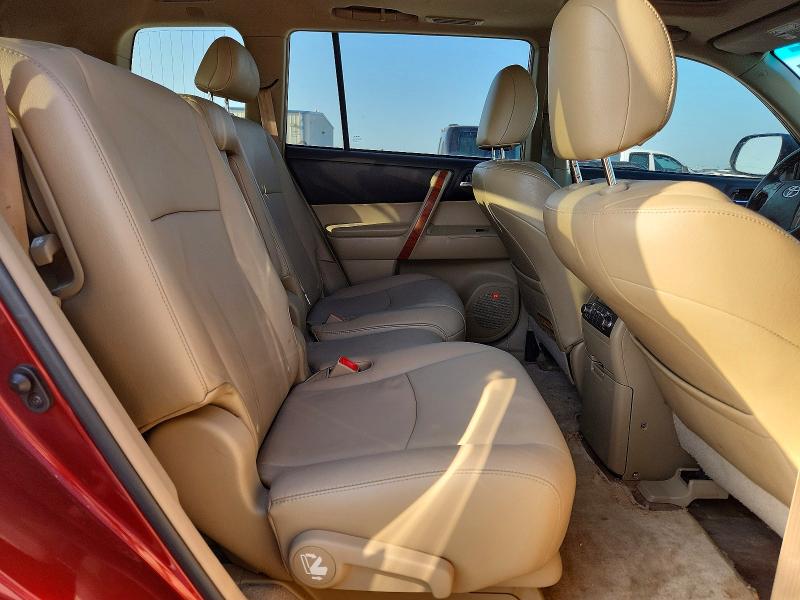 62005866 :رقم المزاد ، 5TDYK3EH9AS004950 vin ، 2010 Toyota Highlander مزاد بيع