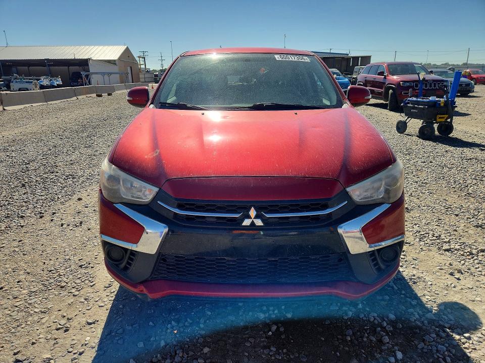 60017306 :رقم المزاد ، JA4AR3AU0JU005247 vin ، 2018 Mitsubishi Outlander Sport مزاد بيع