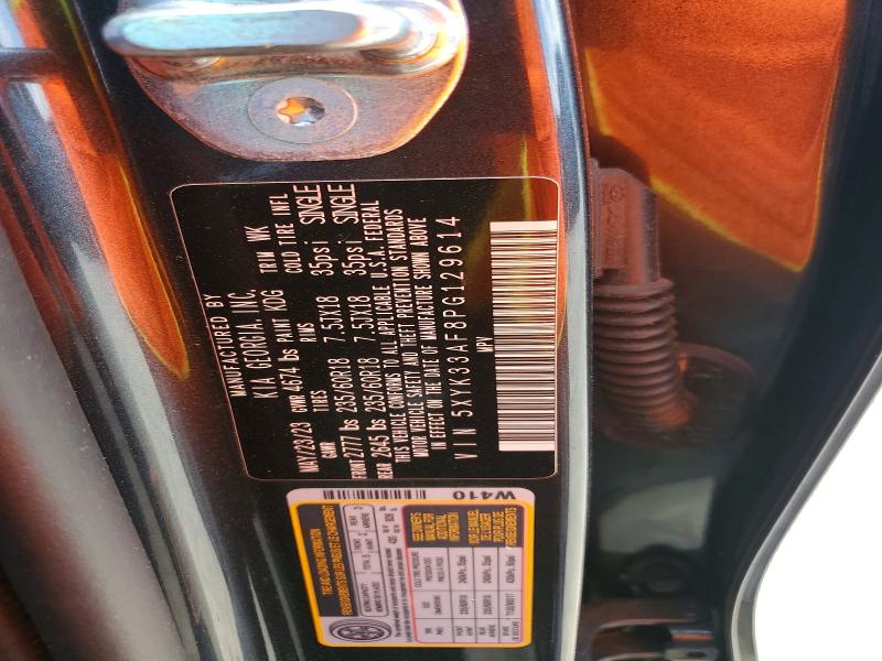 62674466 :رقم المزاد ، 5XYK33AF8PG129614 vin ، 2023 Kia Sportage مزاد بيع