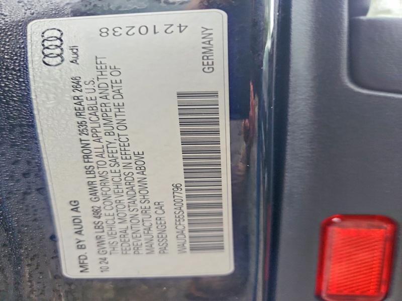 Продаж на аукціоні авто 2025 Audi A5, vin: WAUDACF55SA007796, номер лоту: 63183746