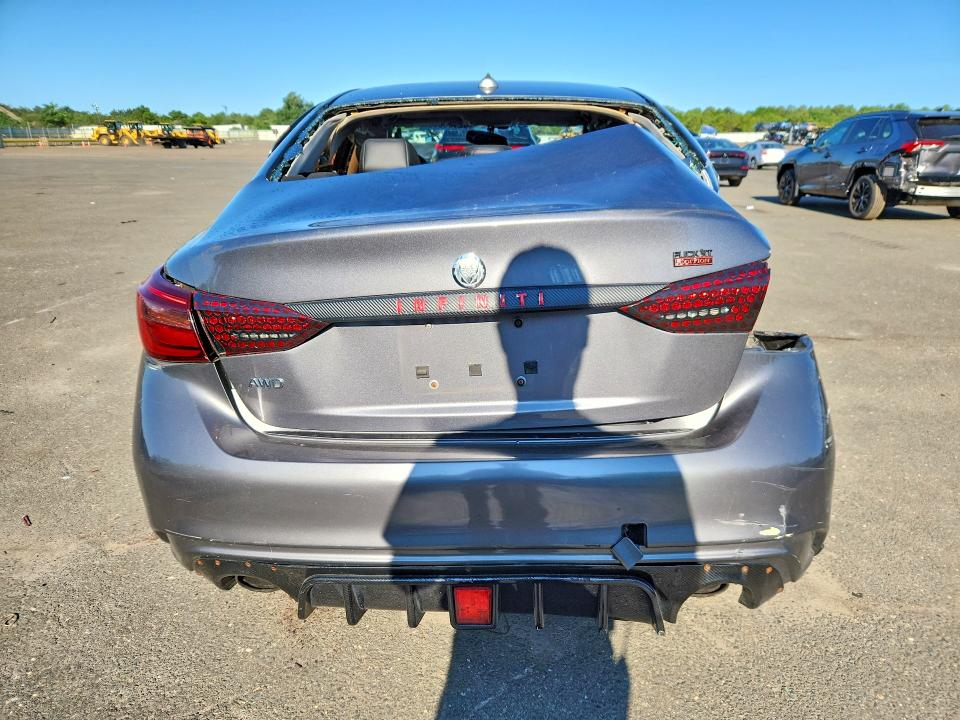 62198906 :رقم المزاد ، JN1EV7AR2LM255357 vin ، 2020 Infiniti Q50 مزاد بيع