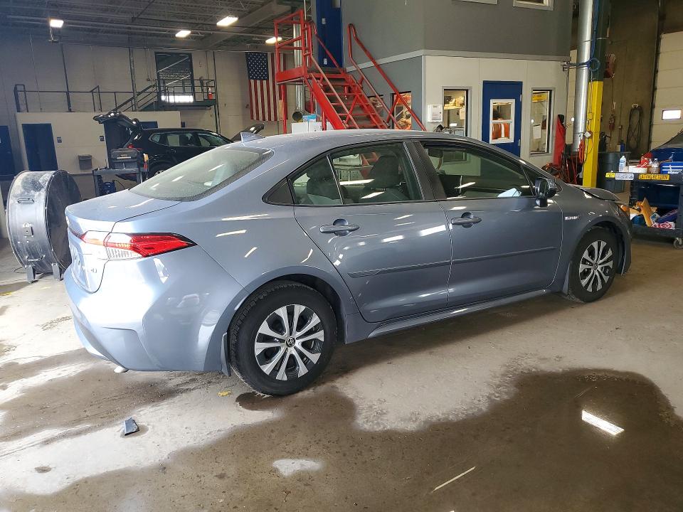 61502146 :رقم المزاد ، JTDEBRBE4LJ008100 vin ، 2020 Toyota Corolla مزاد بيع