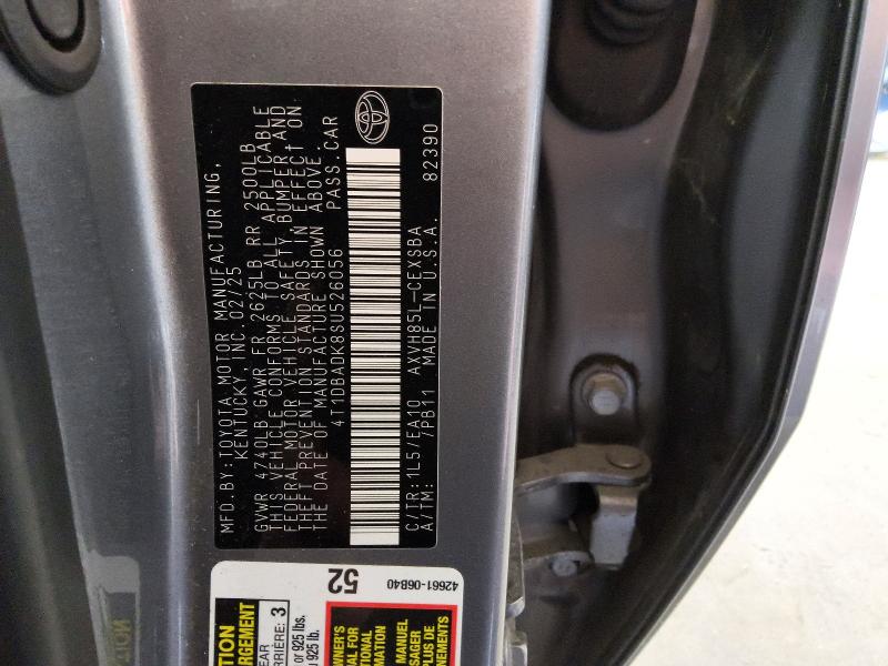 Aukcja sprzedaży 2025 Toyota Camry, vin: 4T1DBADK8SU526056, numer aukcji: 60370506