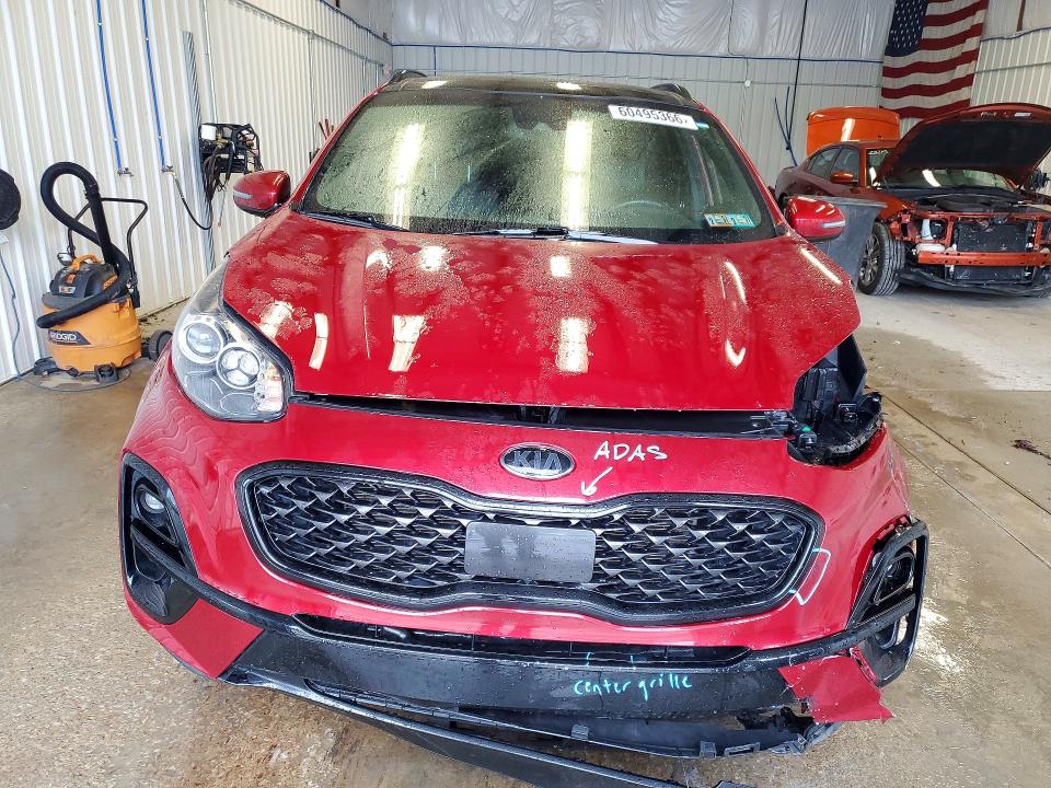 2021 Kia Sportage მანქანა იყიდება აუქციონზე, vin: KNDP6CACXM7853395, აუქციონის ნომერი: 60495366
