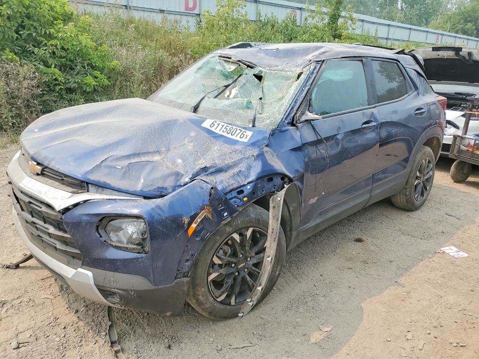 2022 Chevrolet Trailblazer მანქანა იყიდება აუქციონზე, vin: KL79MRSL1NB133933, აუქციონის ნომერი: 61158076