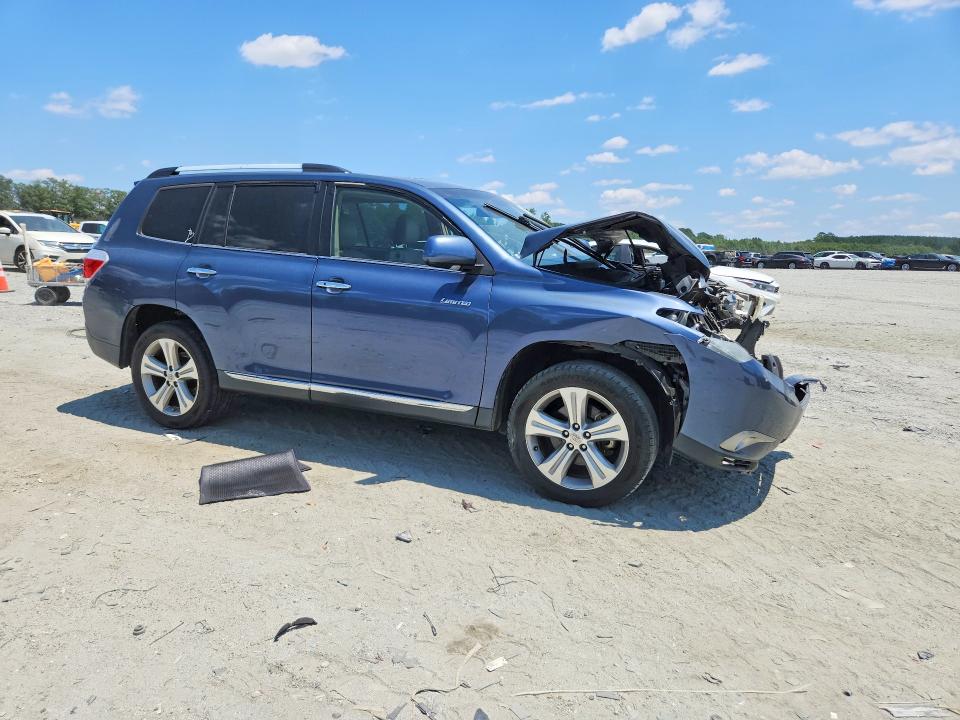 63134186 :رقم المزاد ، 5TDYK3EH1DS109180 vin ، 2013 Toyota Highlander مزاد بيع