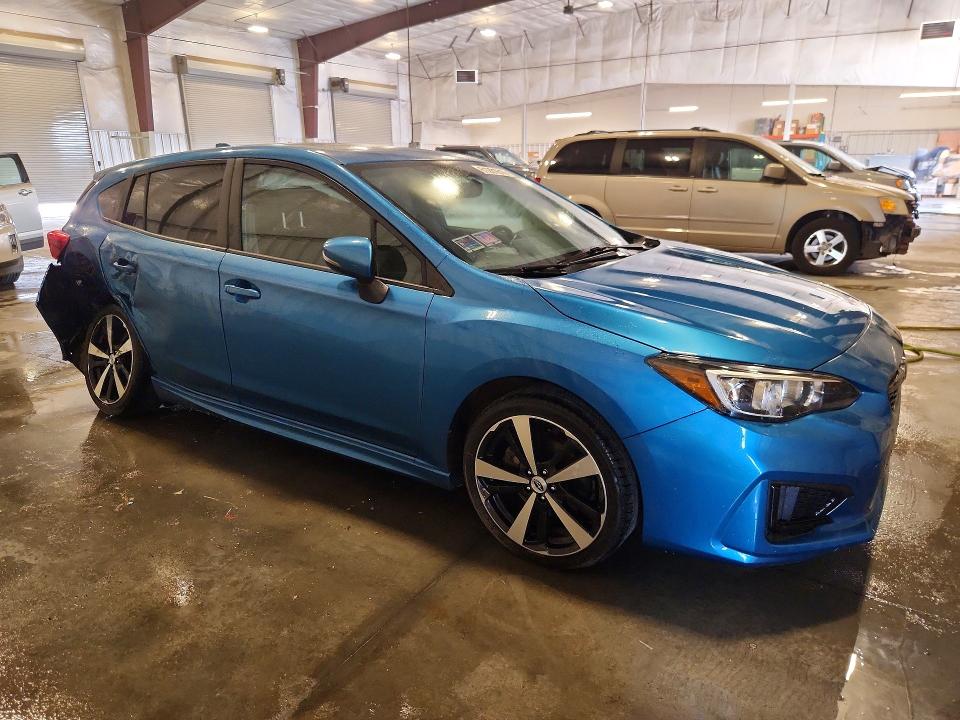 61281616 :رقم المزاد ، 4S3GTAL68J3717192 vin ، 2018 Subaru Impreza مزاد بيع