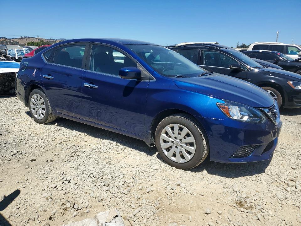 62340016 :رقم المزاد ، 3N1AB7APXKY214623 vin ، 2019 Nissan Sentra مزاد بيع