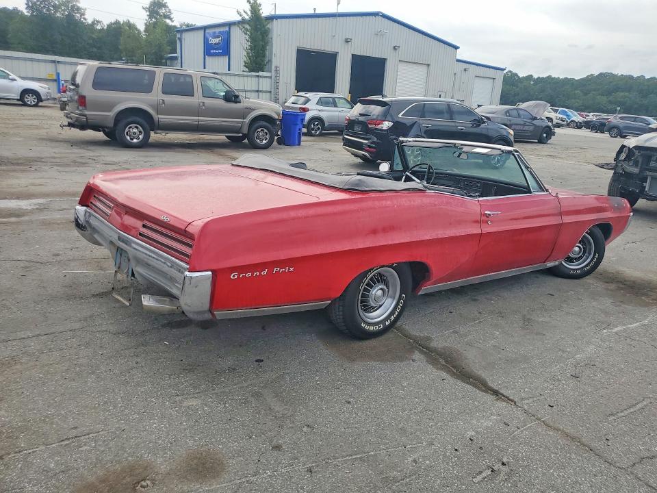 1967 Pontiac Grand Prix მანქანა იყიდება აუქციონზე, vin: 266677P244605, აუქციონის ნომერი: 62475346