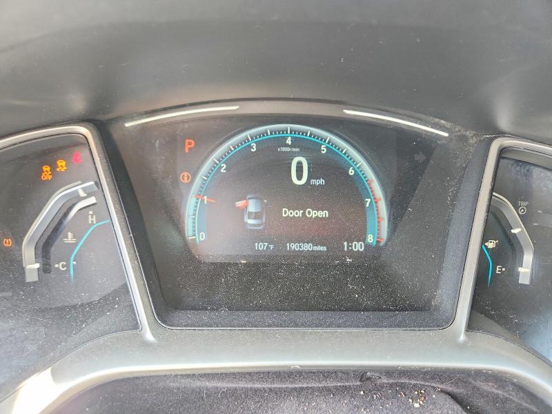 2017 Honda Civic მანქანა იყიდება აუქციონზე, vin: 19XFC1F33HE206389, აუქციონის ნომერი: 59576576