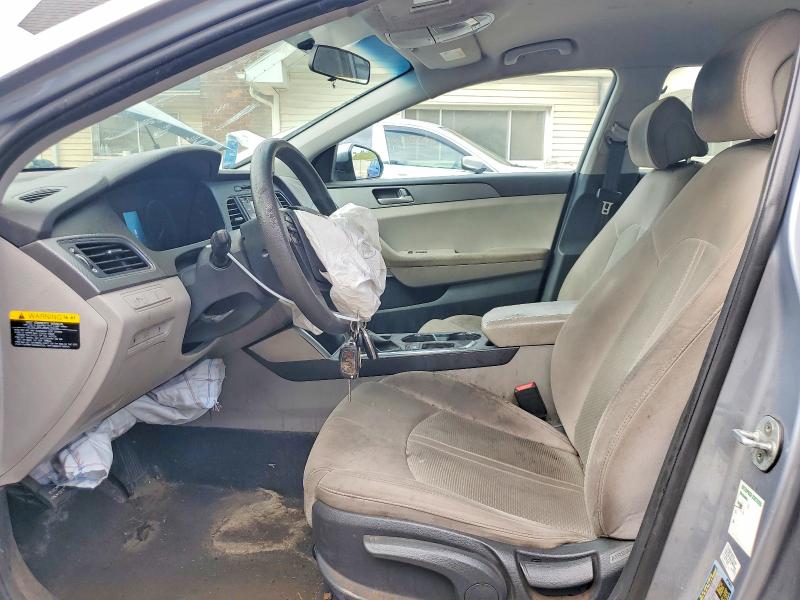 2017 Hyundai Sonata მანქანა იყიდება აუქციონზე, vin: 5NPE24AF9HH504636, აუქციონის ნომერი: 62346406