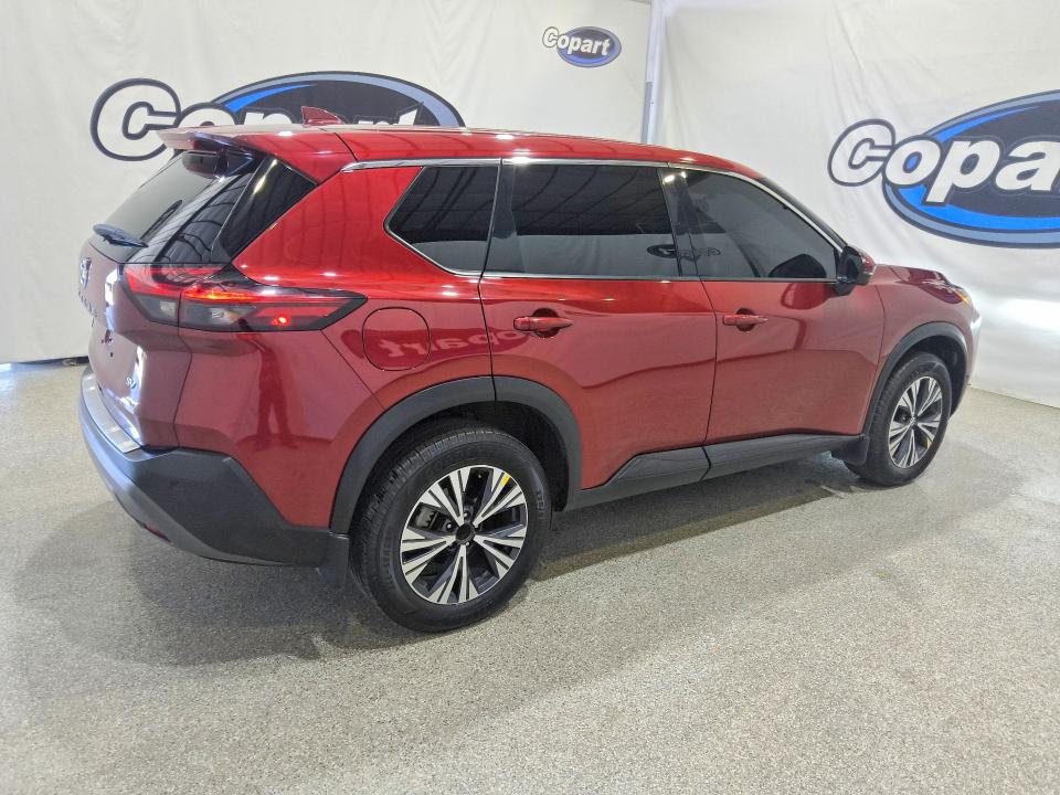 58759226 :رقم المزاد ، 5N1AT3BA6MC776135 vin ، 2021 Nissan Rogue مزاد بيع