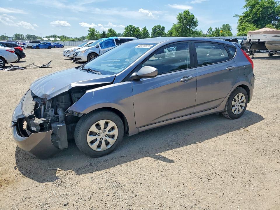 Auction sale of the 2015 Hyundai Accent, vin: KMHCT5AE3FU218345, lot number: 59349026