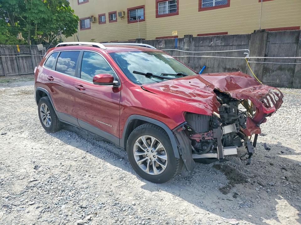62067986 :رقم المزاد ، 1C4PJLLB7KD316274 vin ، 2019 Jeep Cherokee مزاد بيع