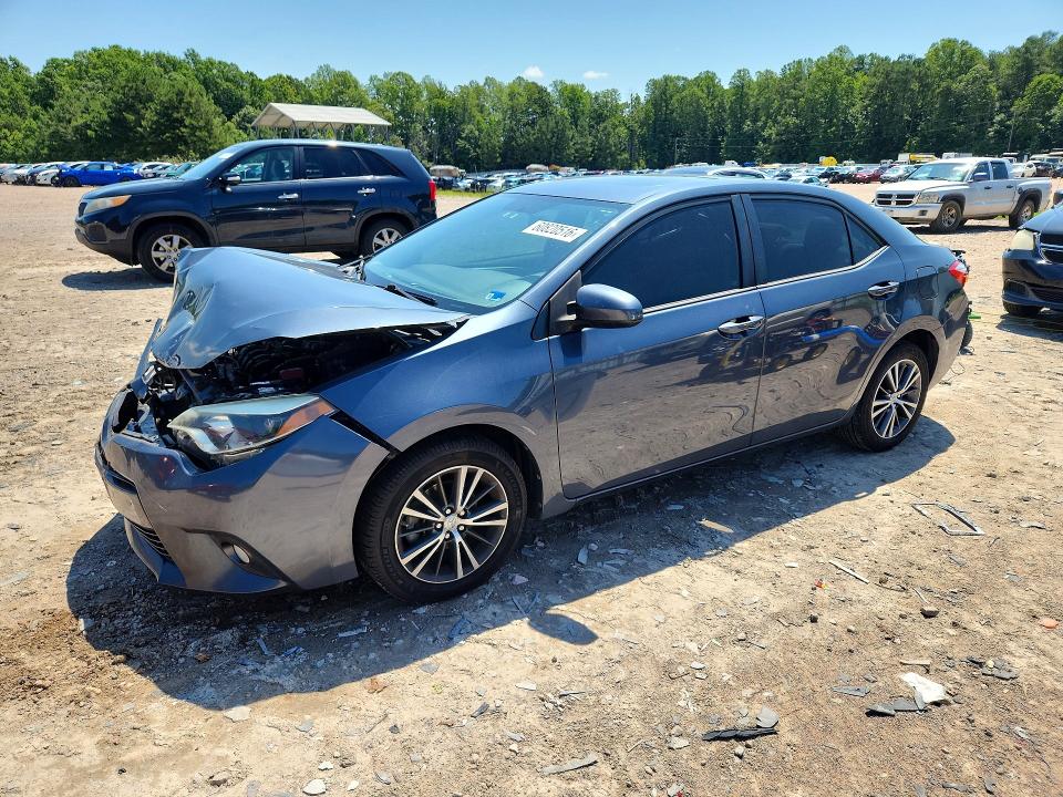 60820516 :رقم المزاد ، 2T1BURHE7GC540916 vin ، 2016 Toyota Corolla مزاد بيع