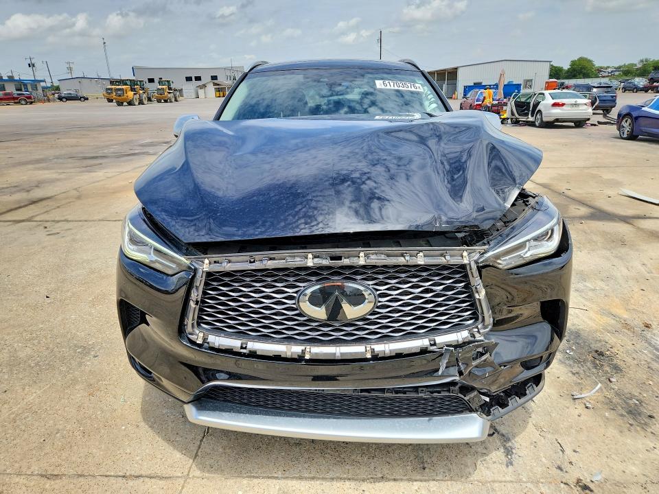 61703576 :رقم المزاد ، 3PCAJ5BAXPF124423 vin ، 2023 Infiniti Qx50 مزاد بيع