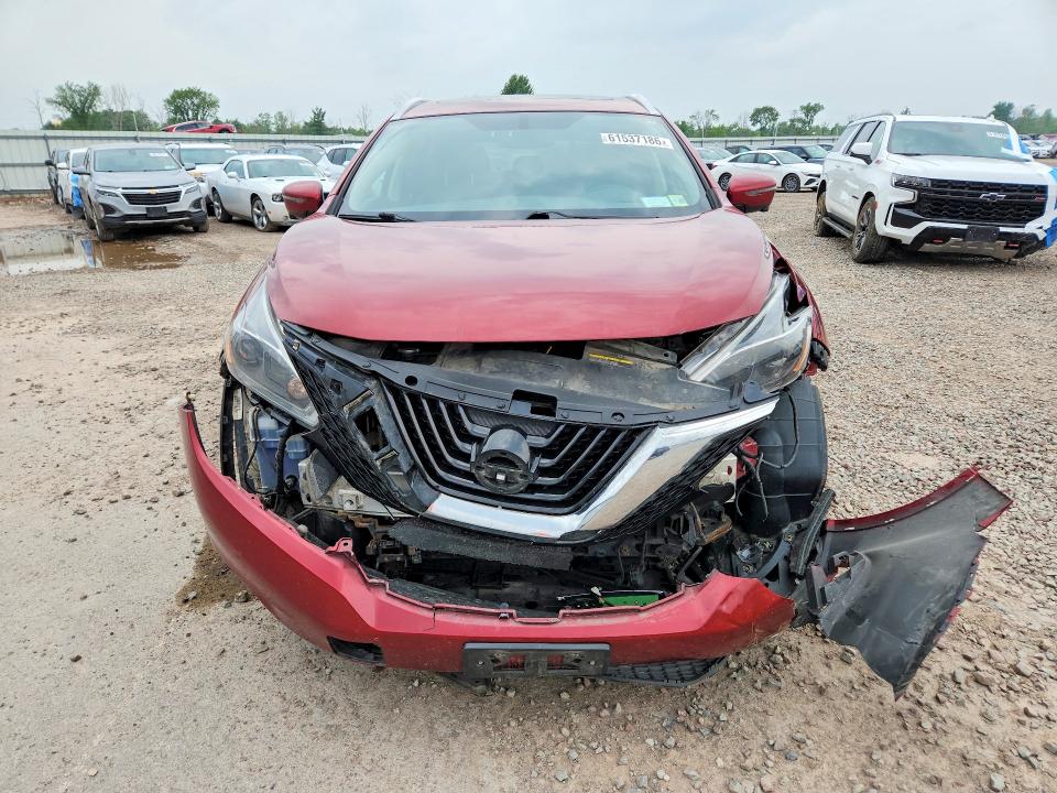 Продажа на аукционе авто 2018 Nissan Murano, vin: 5N1AZ2MH9JN201546, номер лота: 61537186