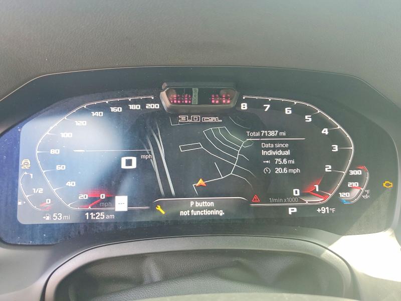 2022 Bmw M440i მანქანა იყიდება აუქციონზე, vin: WBA83AP04NCJ47284, აუქციონის ნომერი: 59696986