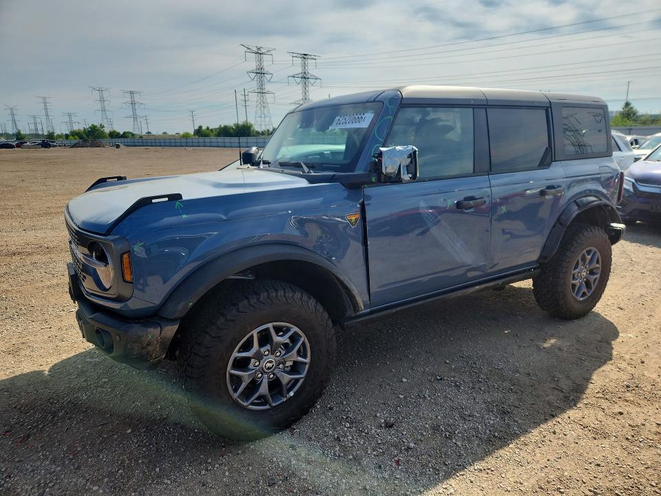 2025 Ford Bronco მანქანა იყიდება აუქციონზე, vin: 1FMEE9BH3SLB55119, აუქციონის ნომერი: 62520666