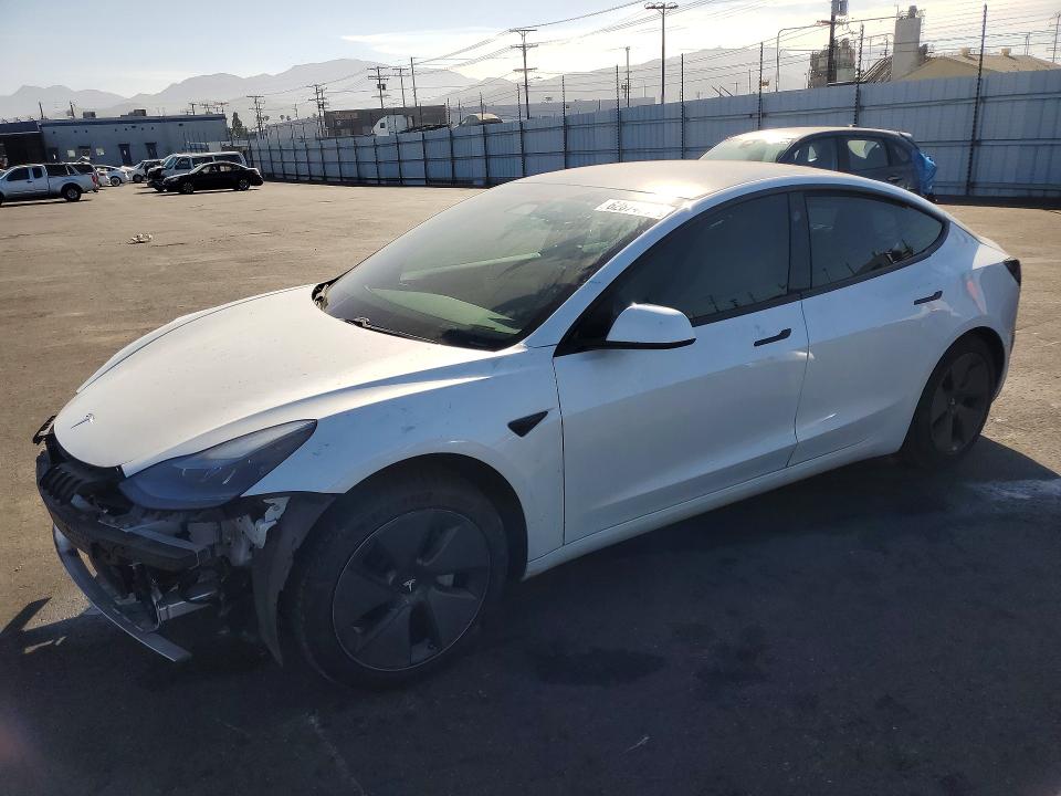 Auction sale of the 2021 Tesla Model 3, vin: 5YJ3E1EB8MF927155, lot number: 62874786